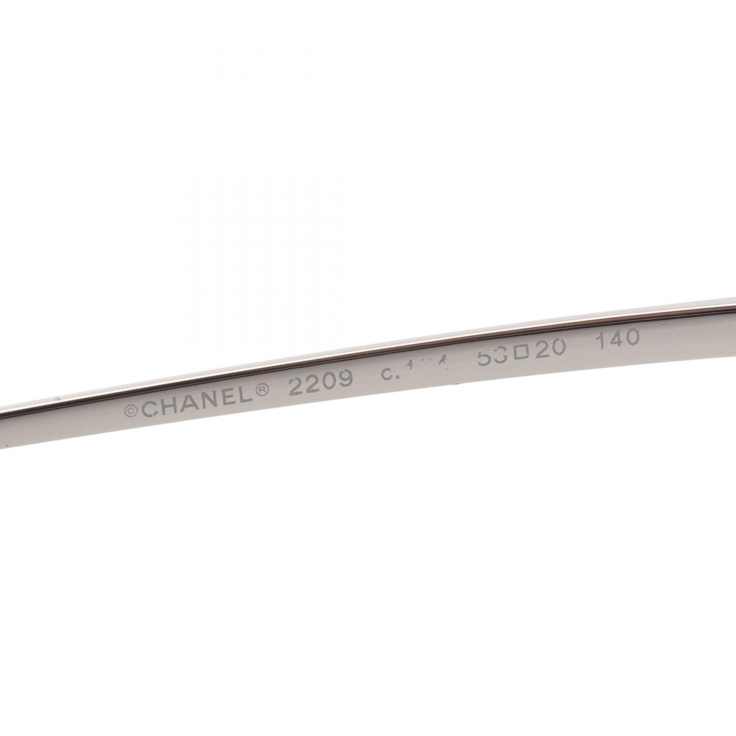 CHANEL Oval Shape Optical Glasses 2209 - Silver Elegance