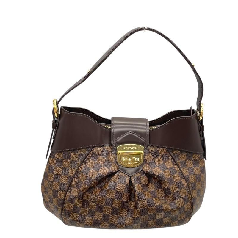 Louis Vuitton Sistina MM Brown Damier Canvas Tote Bag