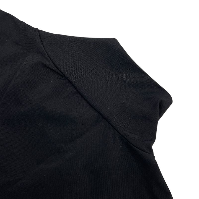 PRADA Triangle Logo Stretch Top - Black - Men's M