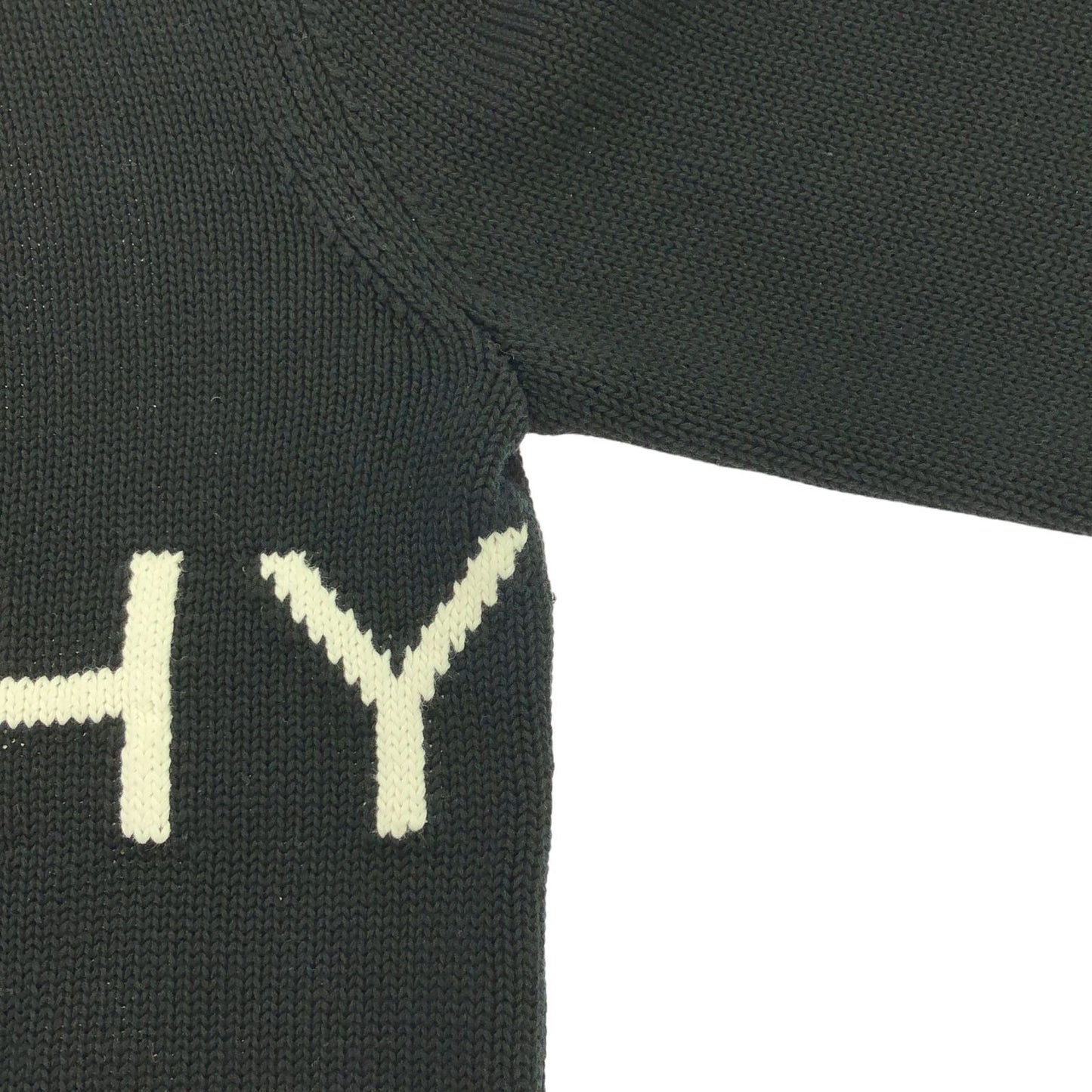 GIVENCHY Black Cotton Knit Sweater - Timeless Elegance