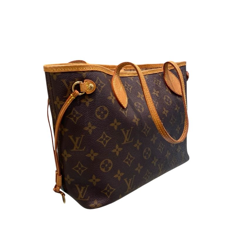 Louis Vuitton Neverfull PM Monogram Tote Bag - Brown