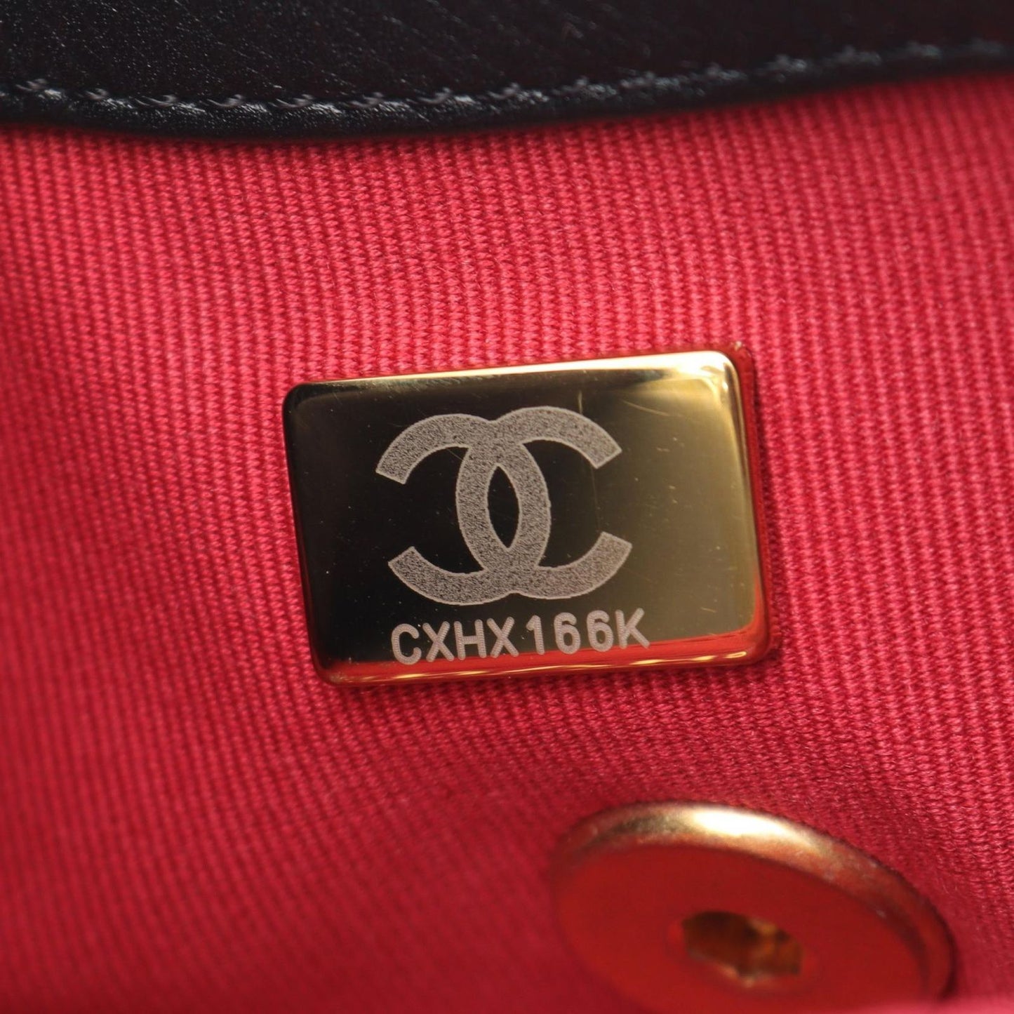 CHANEL Matelassé Small Flap Shoulder Bag in Black Lambskin