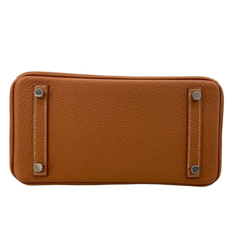 HERMES Birkin 25 K刻 Gold & Silver Hardware Handbag