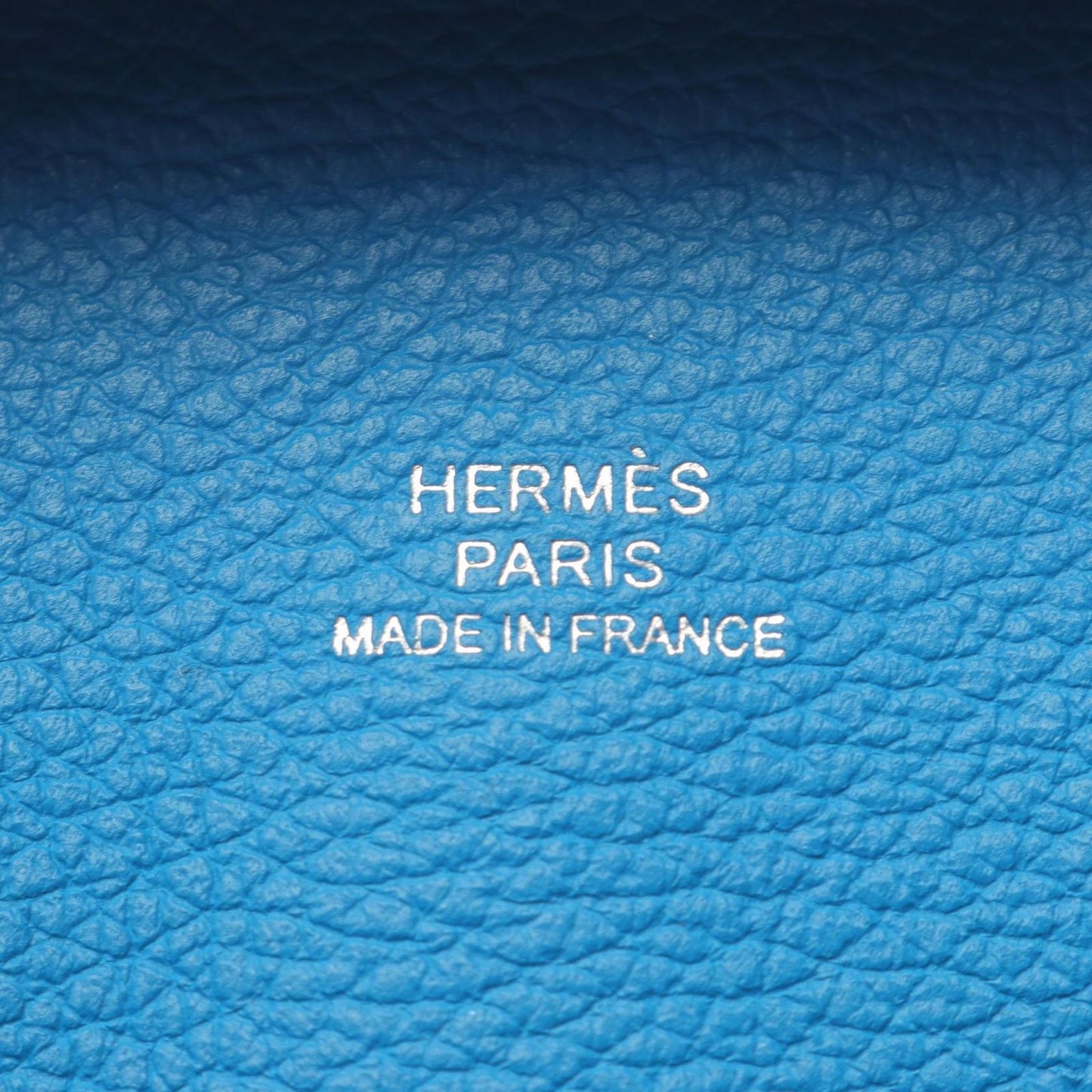 HERMES Bastia Coin Case in Blue Zanjibar - Exquisite Craftsmanship
