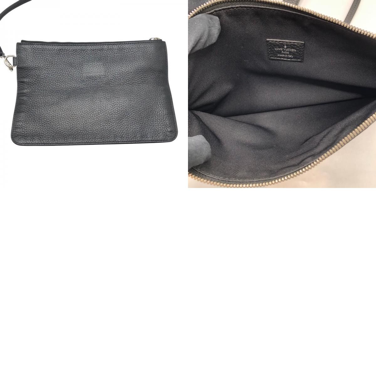 Louis Vuitton Cabas Light LV Circle M55000 Noir Leather Tote Bag