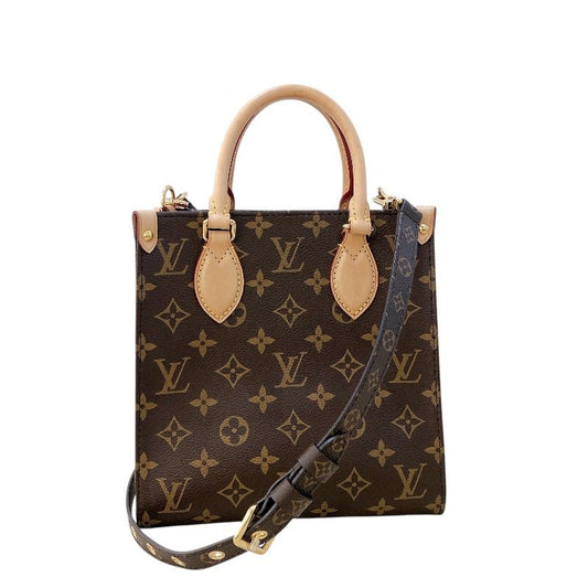 Louis Vuitton Sac Plat BB Monogram Brown Shoulder Bag