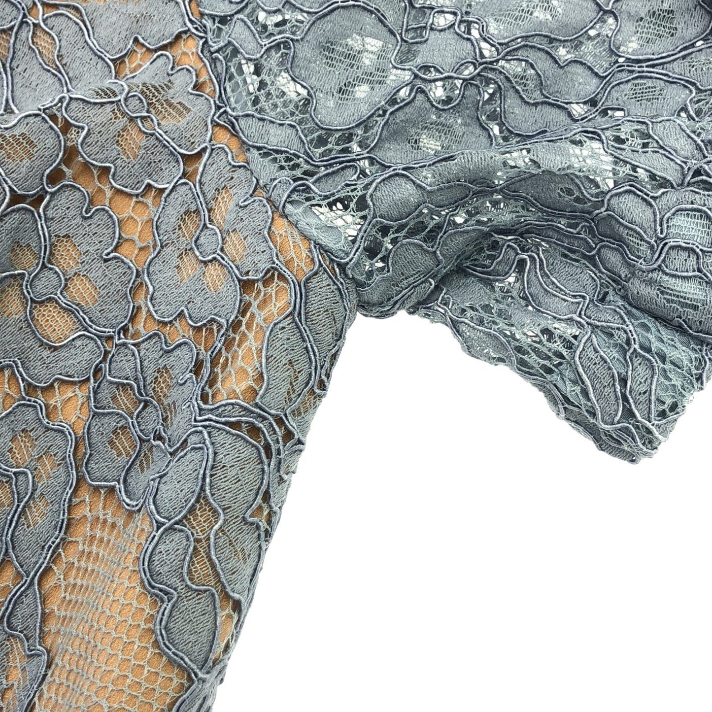 Self-Portrait Light Blue Lace Dress - Exquisite Elegance