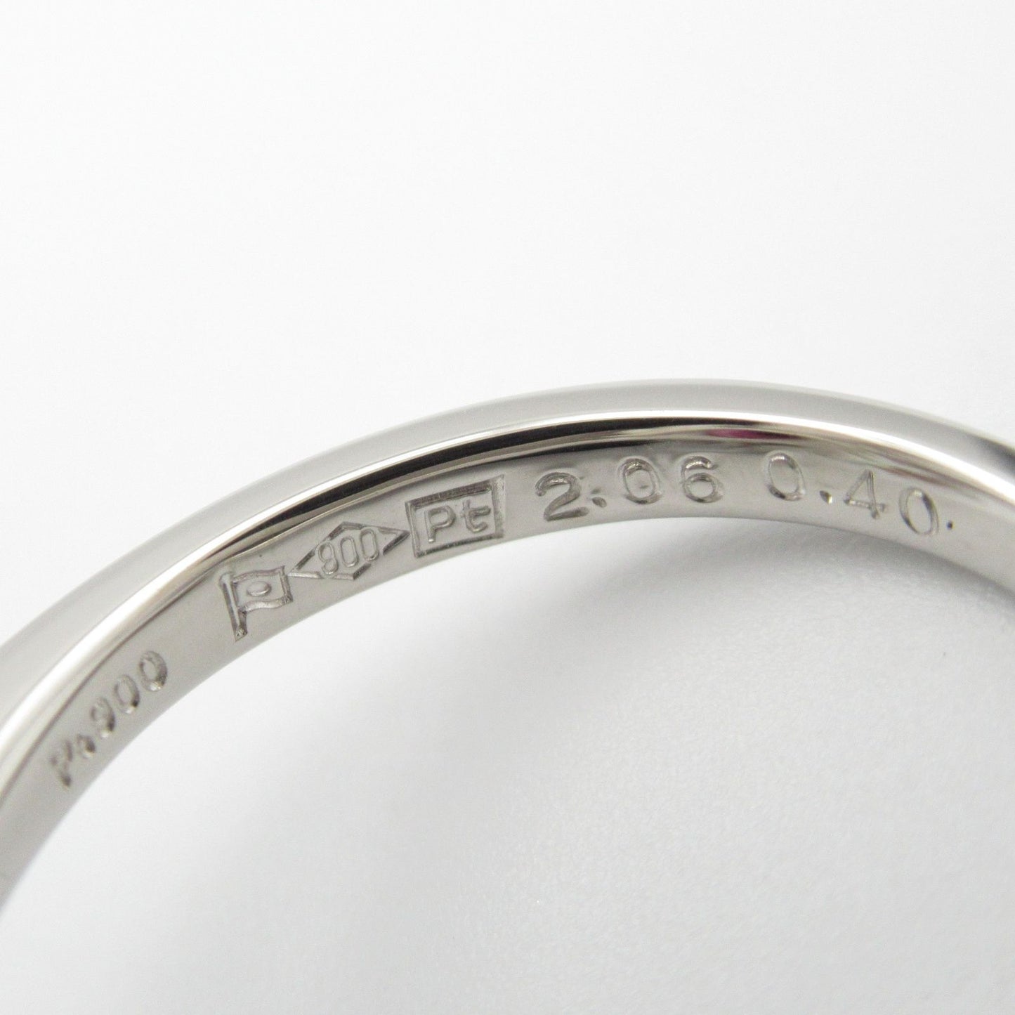 Exquisite Roadlight Garnet & Diamond Ring in Platinum