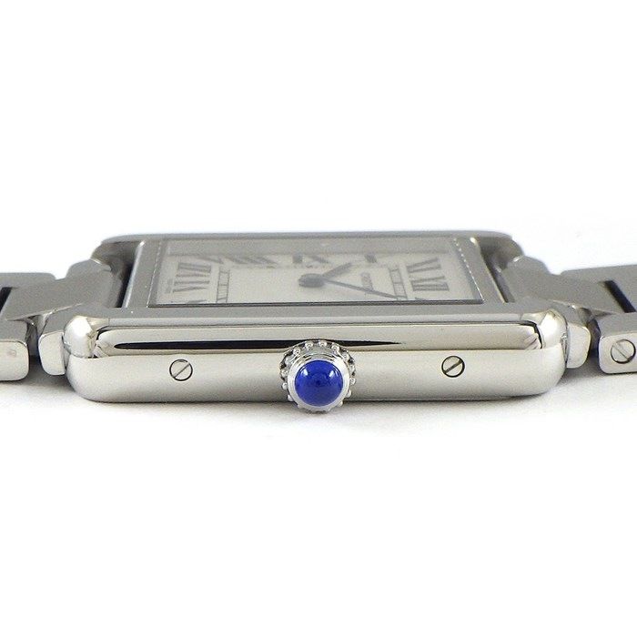 Cartier Tank Solo SM W5200013 - Exquisite Silver Dial Watch