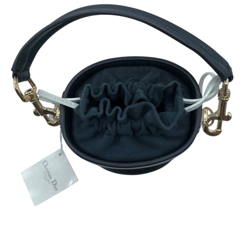 Christian Dior Vibe Micro Bucket Shoulder Bag - Navy & White