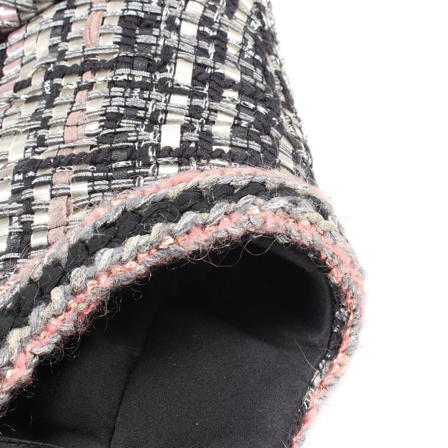 CHANEL No-Collar Jacket with Coco Mark Buttons - Timeless Elegance