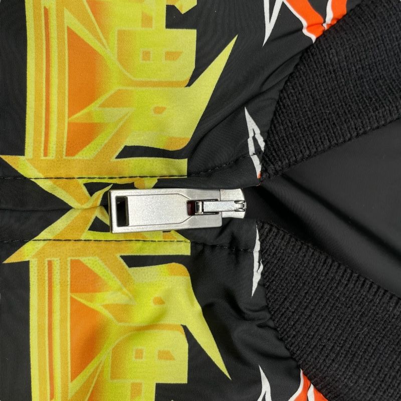 GUCCI Metal Logo All-Over Print Nylon Jacket - Multicolor