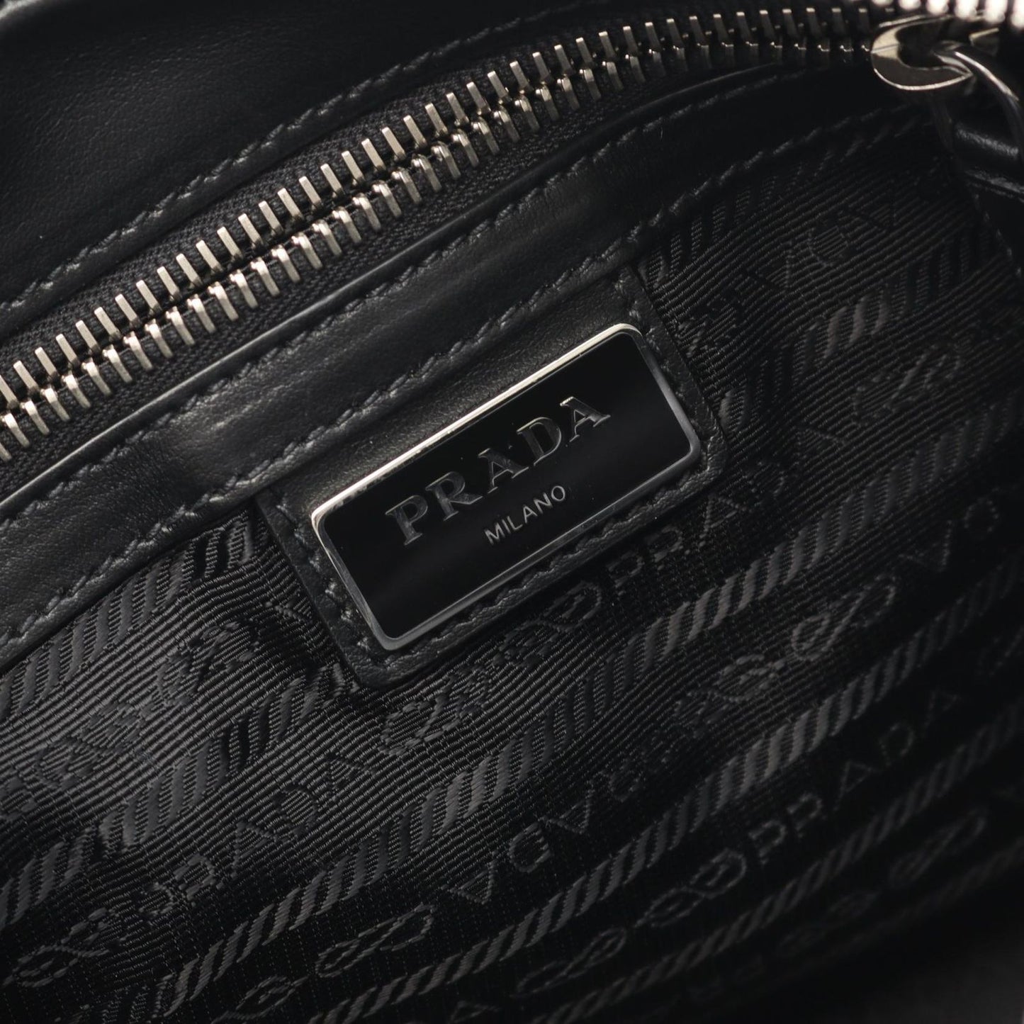 PRADA Saffiano Travel Shoulder Bag - Timeless Black Elegance