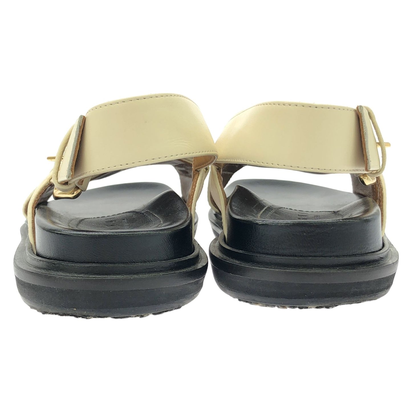 MARNI Ivory Leather Sandals - Exquisite Craftsmanship