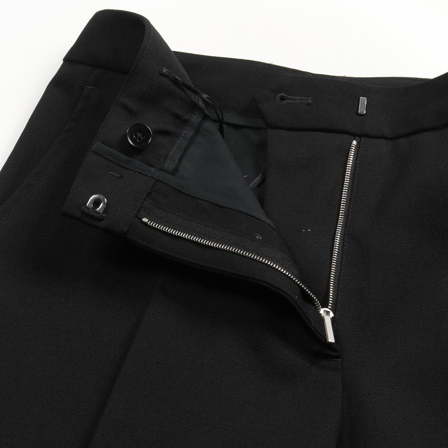 JIL SANDER Wool Gabardine Pants - Timeless Black Elegance