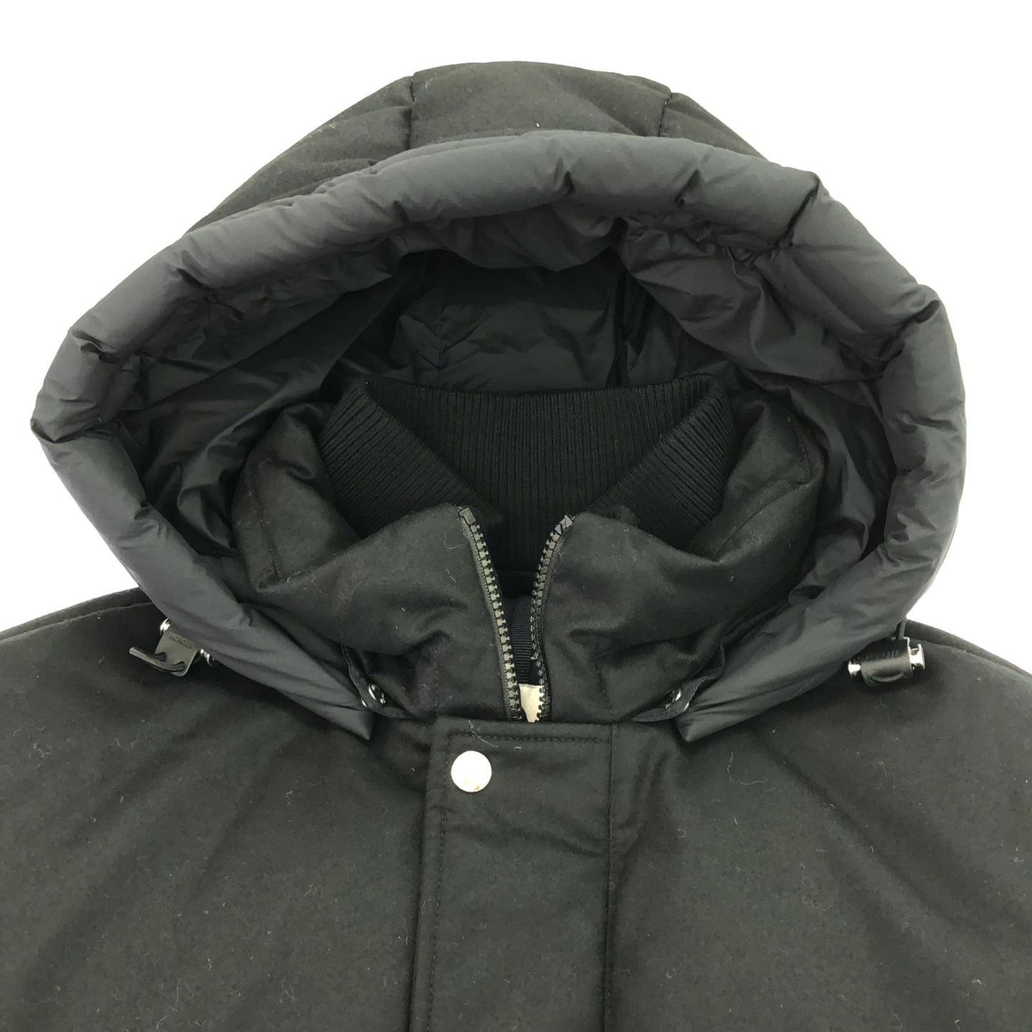 MONCLER 596K7 Black Down Jacket - Unworn Luxury Outerwear