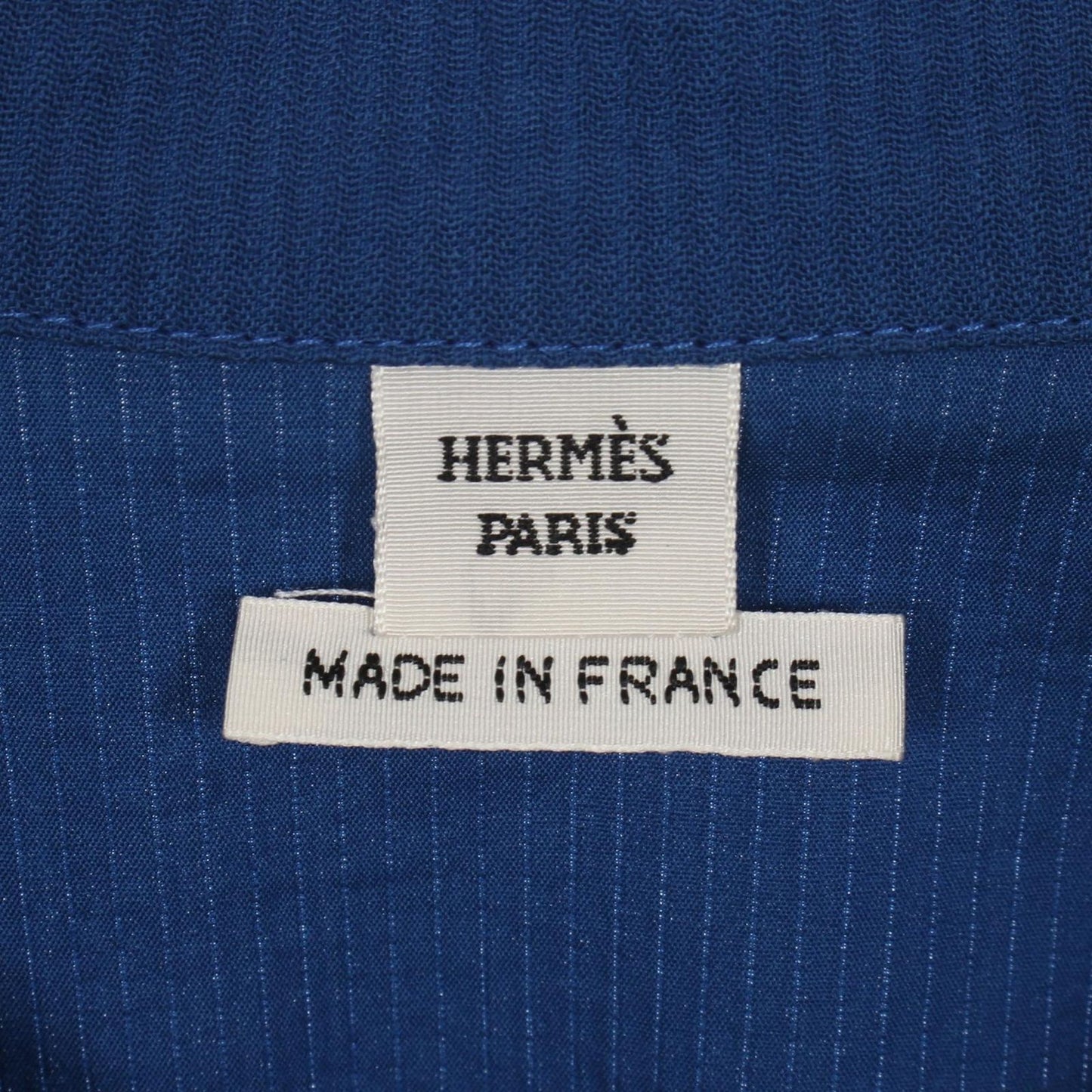 HERMES Chaine d'Ancre Cotton-Nylon Dress - Size 40