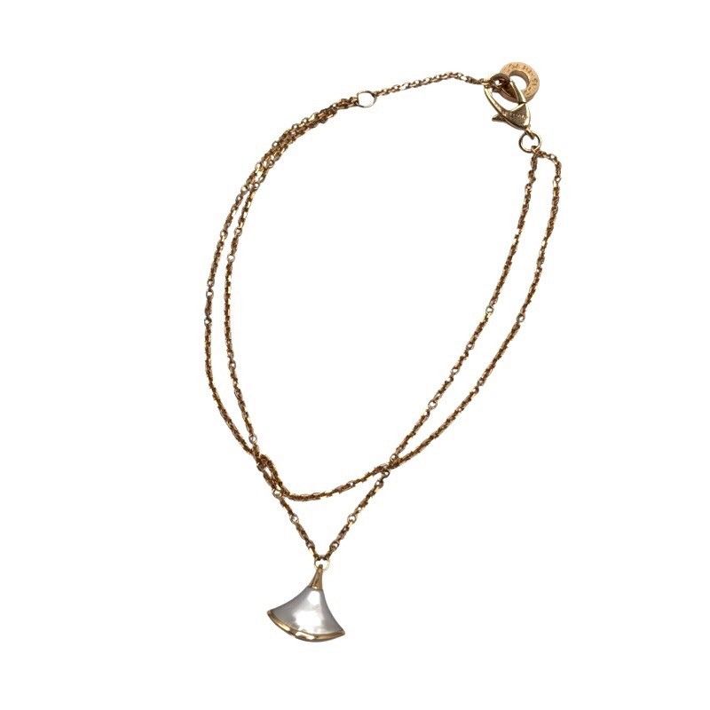 BVLGARI Diva Dream Bracelet in K18 Pink Gold with Mother of Pearl