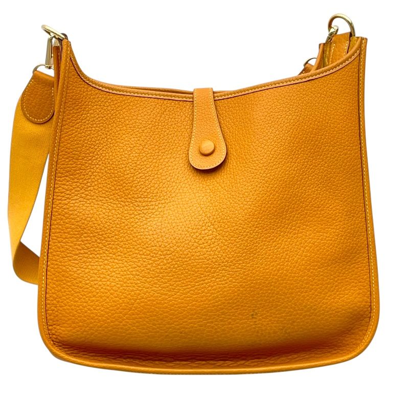 HERMES Evelyne 1PM Natural Sable with Gold Hardware - Timeless Elegance
