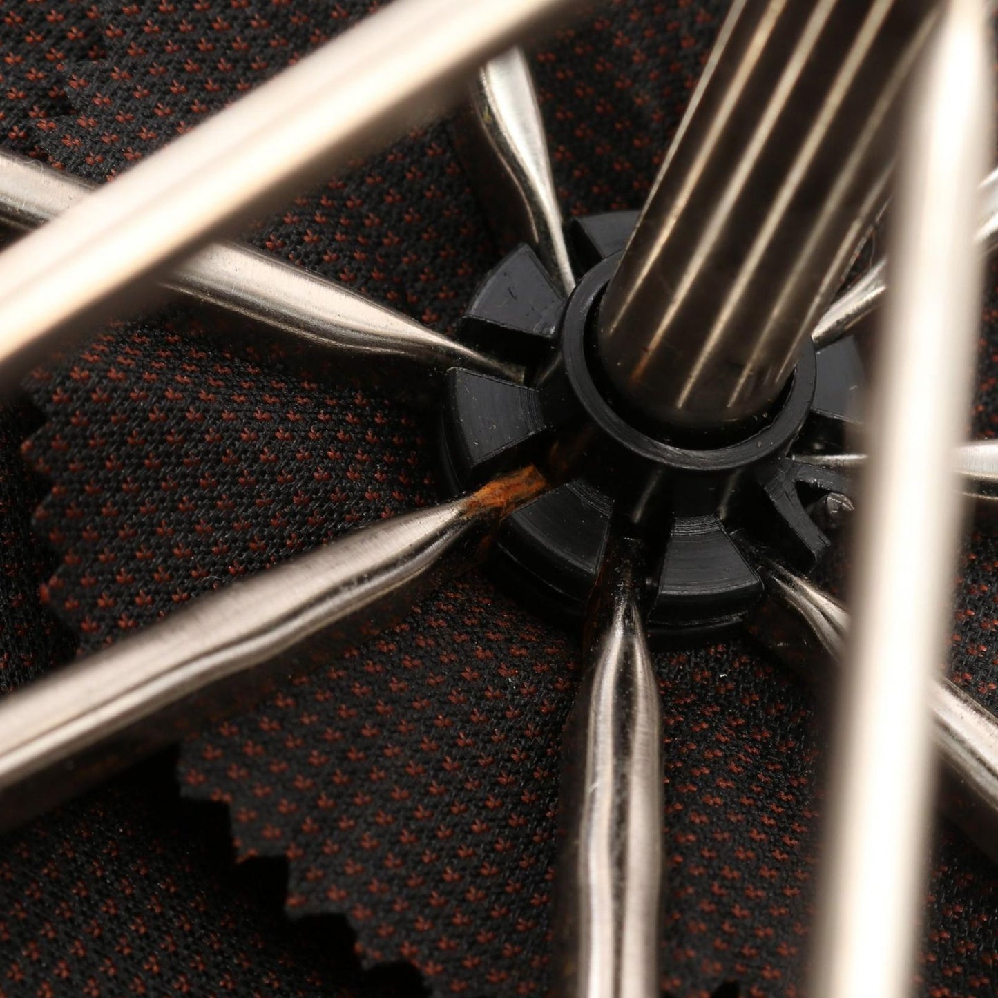 HERMES Brown Folding Umbrella - Timeless Elegance