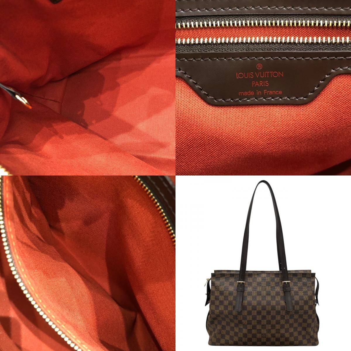 Louis Vuitton Chelsea N51119 Brown Damier Tote Bag for Women