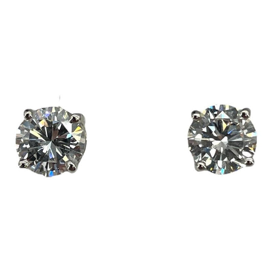 Exquisite Diamond Earrings in Platinum - 2.052ct Total Weight