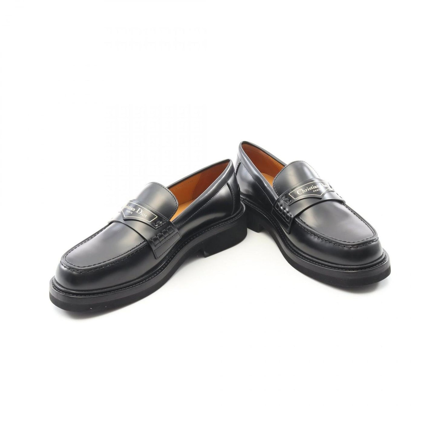 Dior Boy Leather Loafers - Timeless Elegance in Black