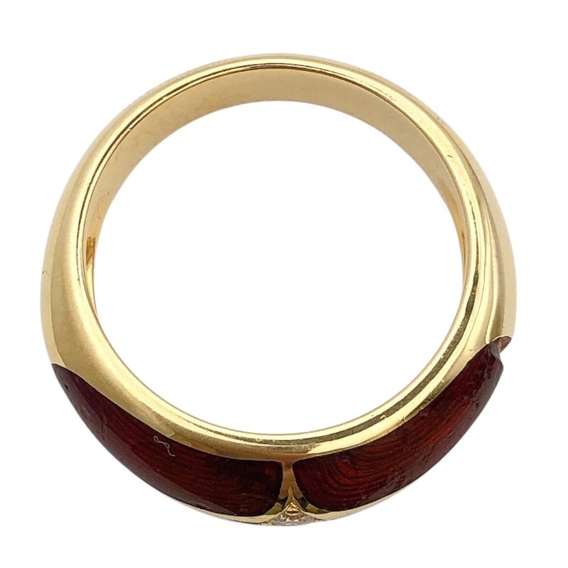 Fabergé K18 Yellow Gold Diamond Ring - Exquisite Craftsmanship