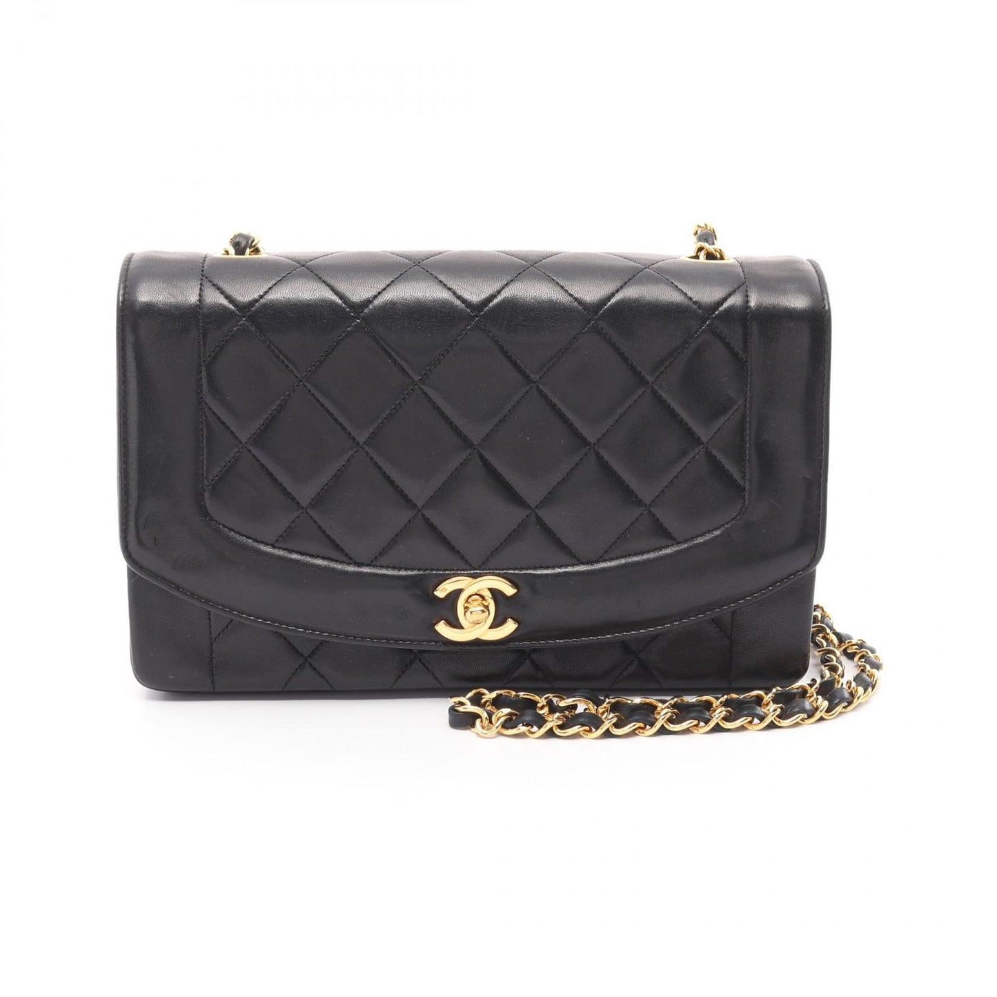 CHANEL Matelassé Diana Flap Shoulder Bag - Timeless Elegance