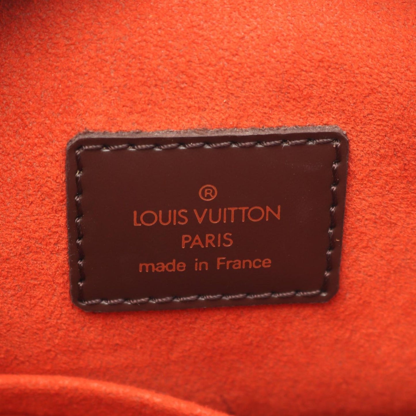 Louis Vuitton Saria Oriental Damier Ebene Handbag - Timeless Elegance
