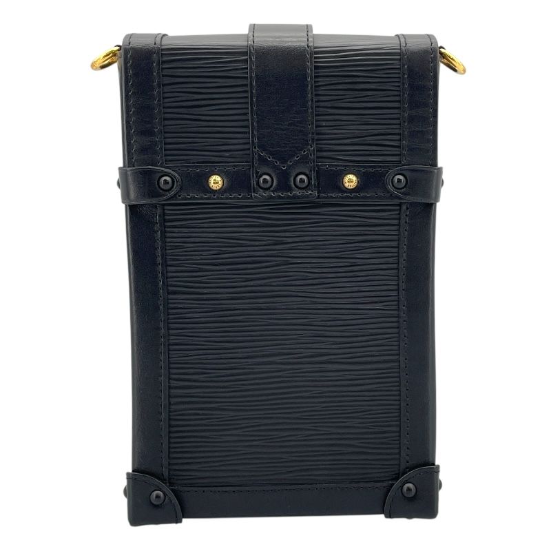Louis Vuitton Vertical Trunk Chain Shoulder Bag - Noir Epi Leather