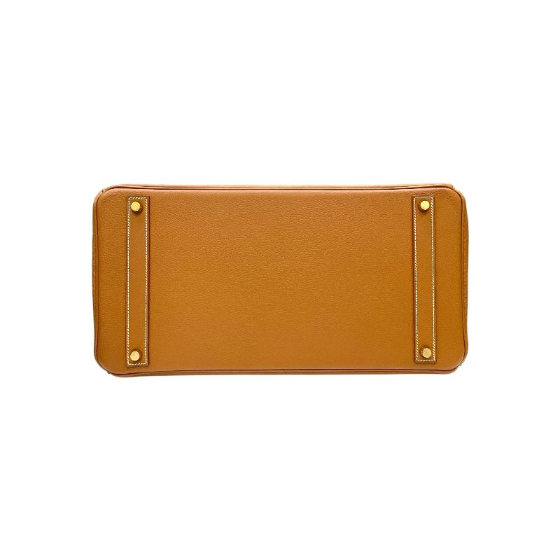 HERMES Birkin 40 Gold Togo Handbag - Unisex Luxury Investment