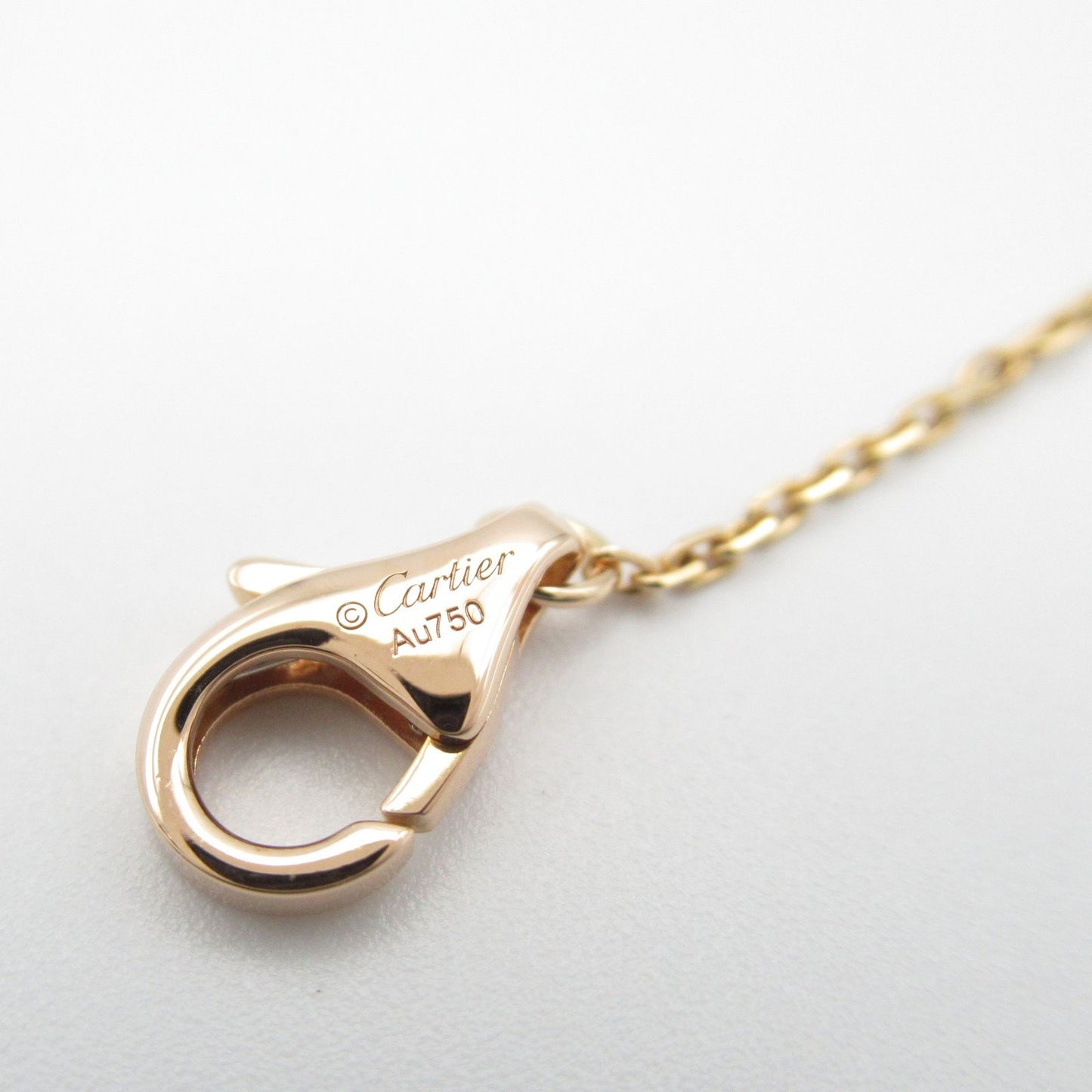 Cartier Amulette Onyx Bracelet in 18K Pink Gold with Diamonds