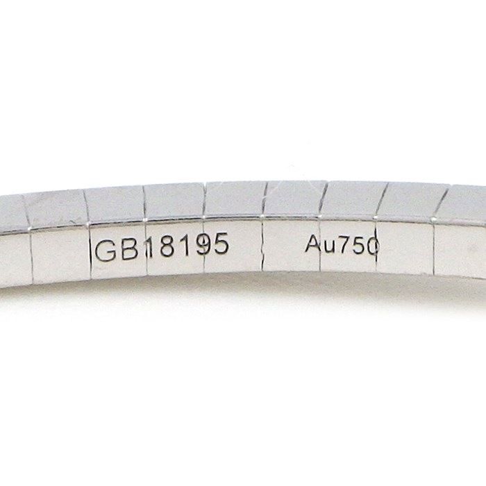 Graff Butterfly Silhouette Open Bangle with Diamonds - K18WG