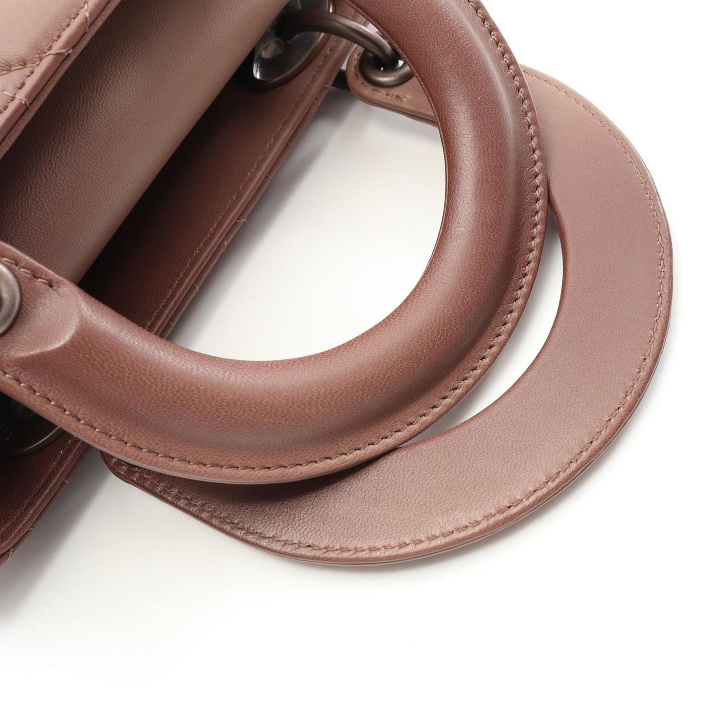 Dior Lady Dior Small Cannage Handbag in Brown Gradient Leather