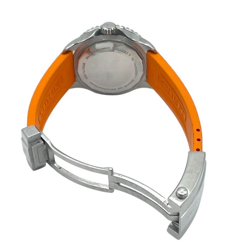Breitling Superocean Automatic 36 - Orange Dial Ladies Watch