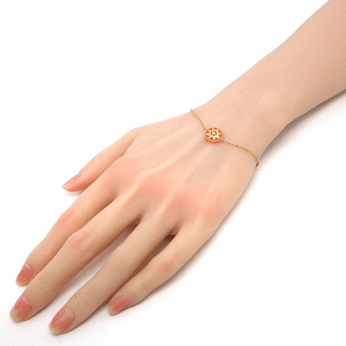 Christian Dior Rose des Vents Diamond Bracelet in K18 Pink Gold