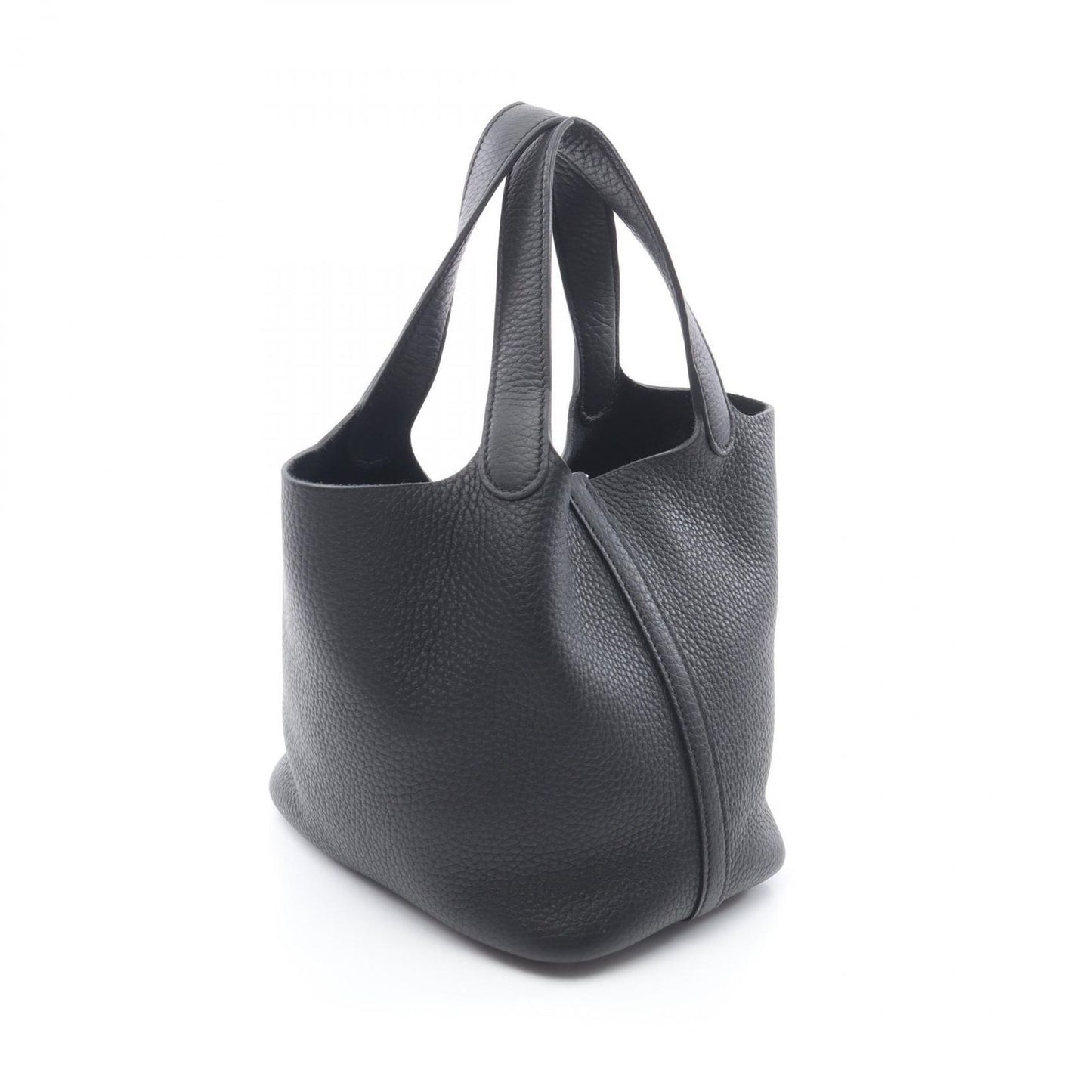 HERMES Picotin Lock PM Handbag in Black - Unused Luxury