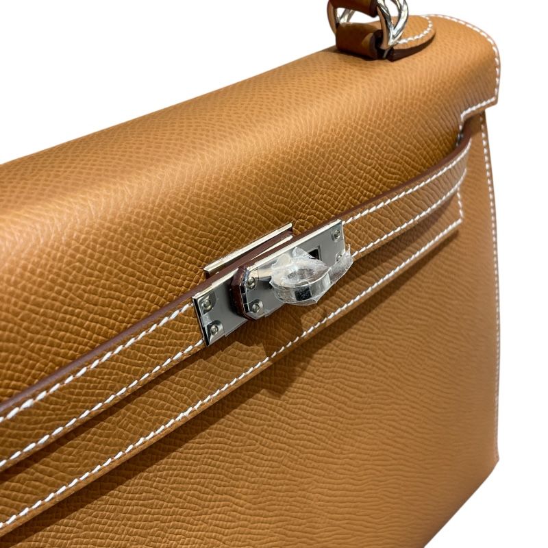 HERMES Kelly 25 Bag - Gold & Silver Hardware - Exquisite Craftsmanship