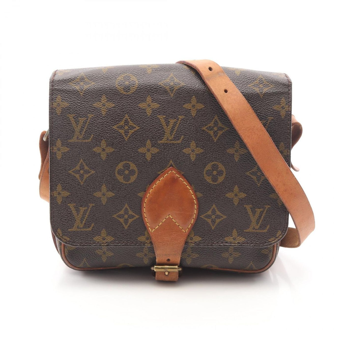Louis Vuitton Monogram Canvas Cartouchière MM Shoulder Bag