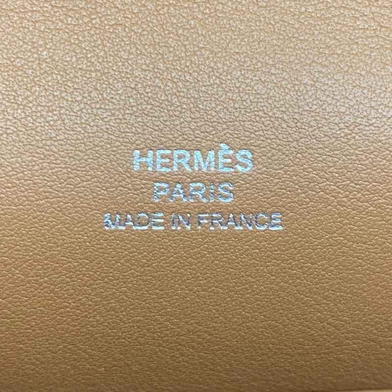 HERMES Kelly Pochette W Stamp (2024) - Gold with Silver Hardware