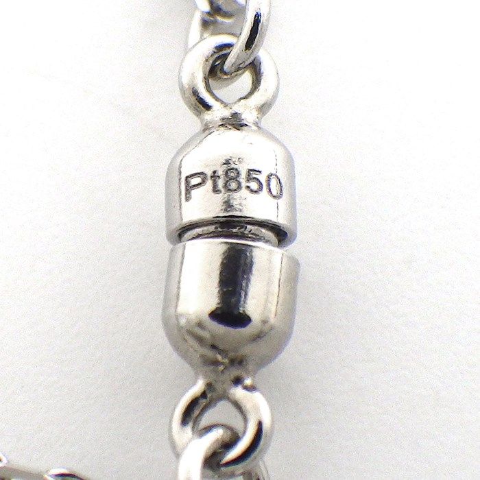 Exquisite PT850 Venetian Chain Bracelet - Timeless Elegance