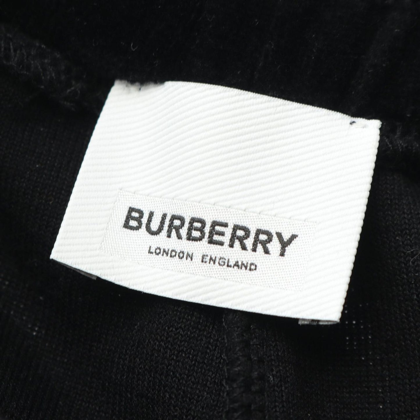 BURBERRY Black Fabric Sweatpants for Women - Elegant Comfort