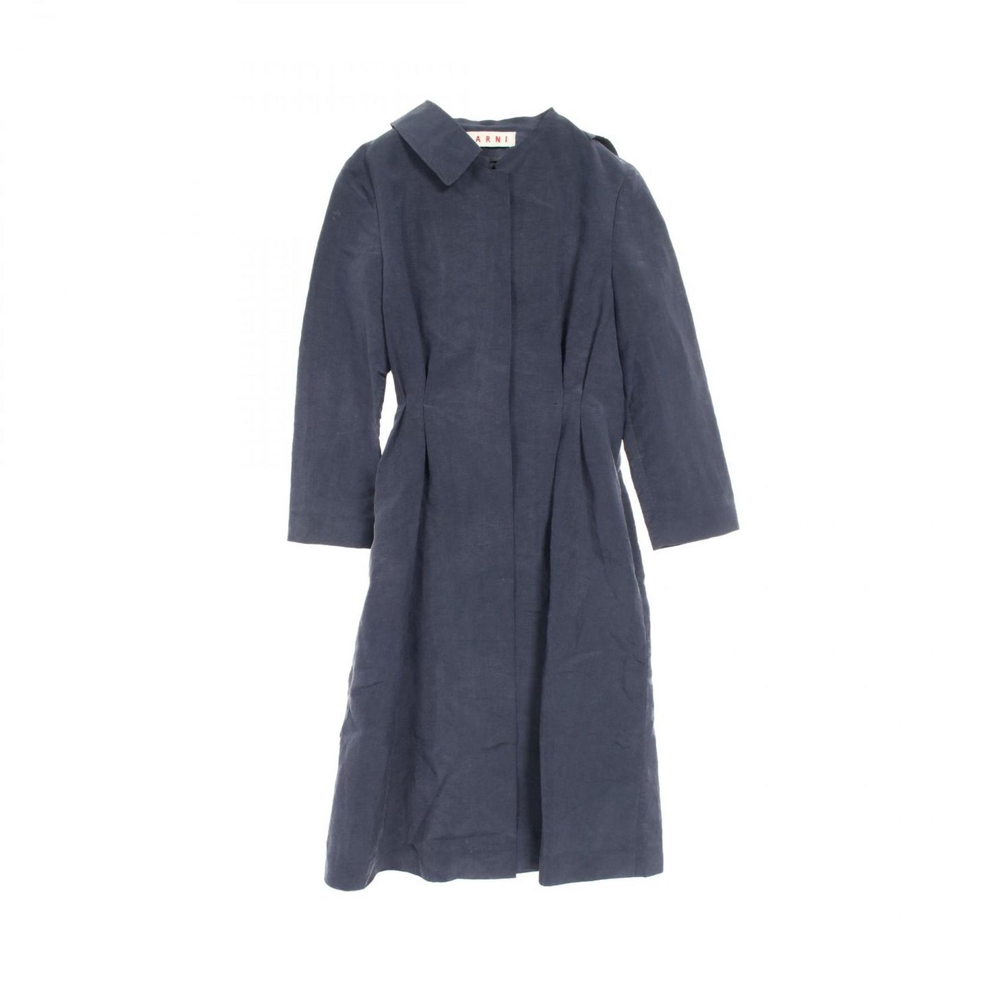 MARNI Silk Dress in Navy - Timeless Elegance