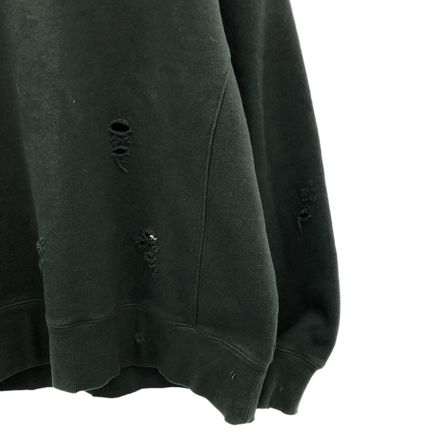 PRANK PROJECT Charcoal Gray Cotton Sweatshirt - Timeless Elegance