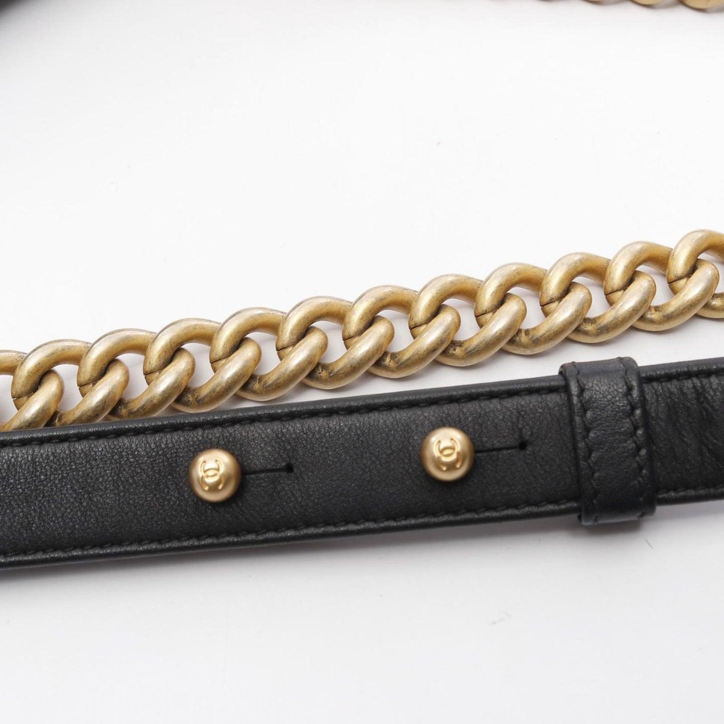 CHANEL Boy Chanel Small Shoulder Bag in Black Leather - A67085