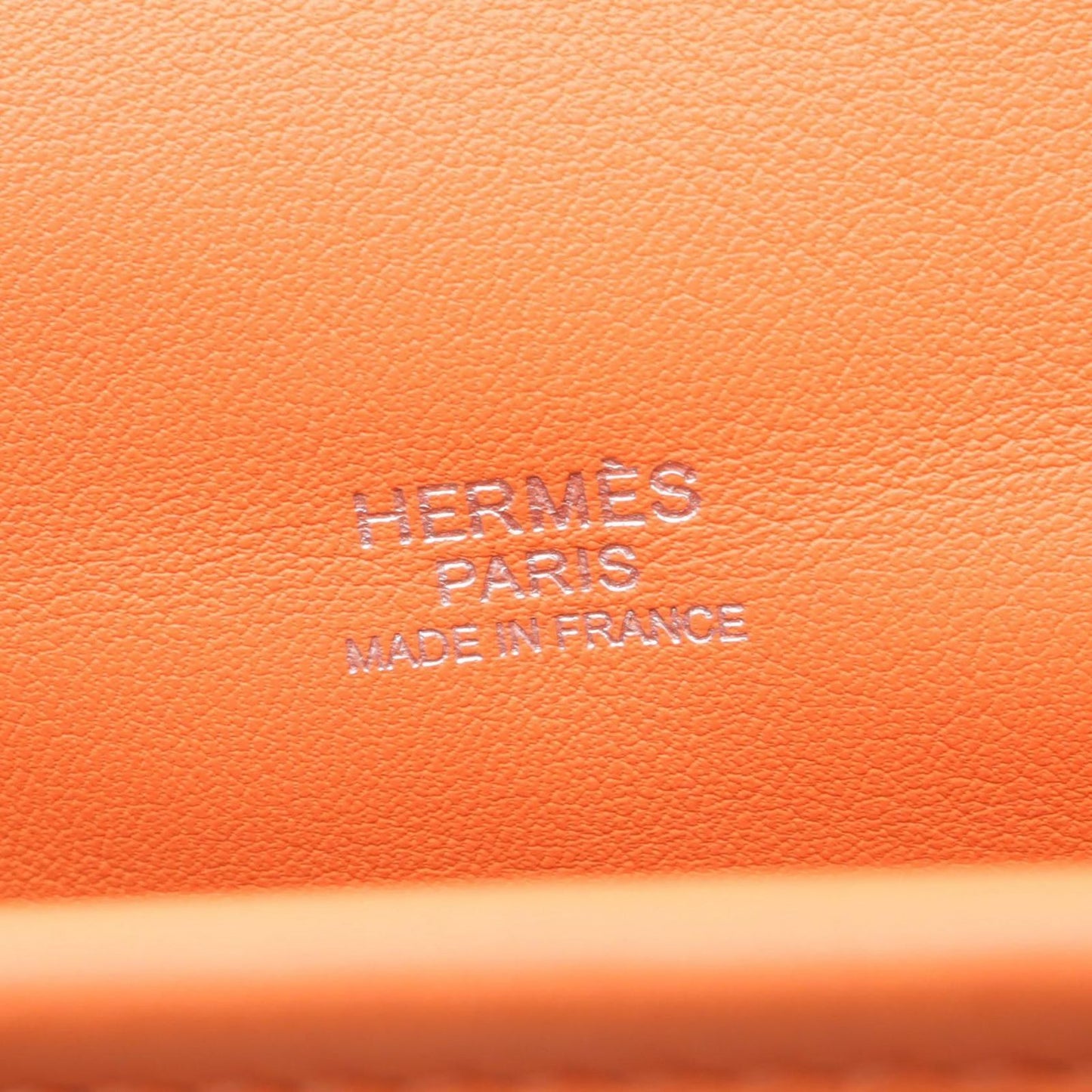 HERMES Berlin Mini Clebet Shoulder Bag - Exquisite Orange Elegance