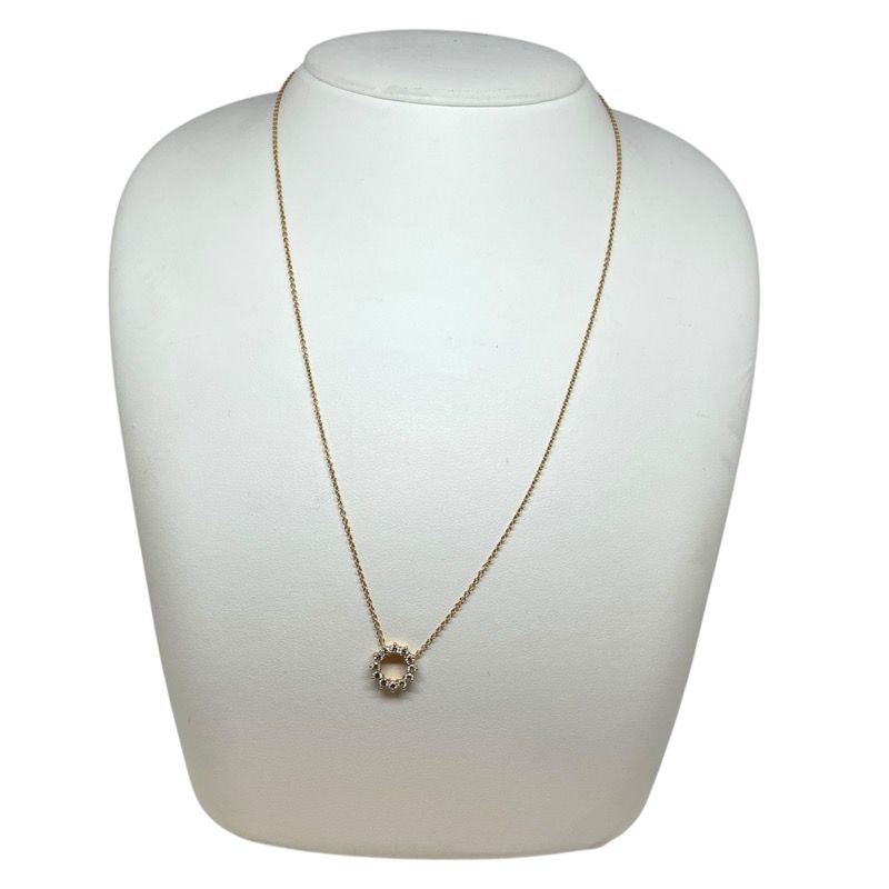 Tiffany & Co. Open Circle Necklace in 750 Gold - Timeless Elegance