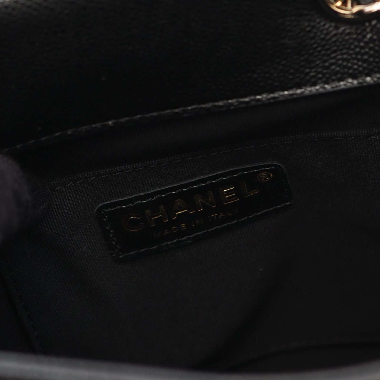 CHANEL Matelassé Black Calfskin Small Backpack AS4399 - Unused