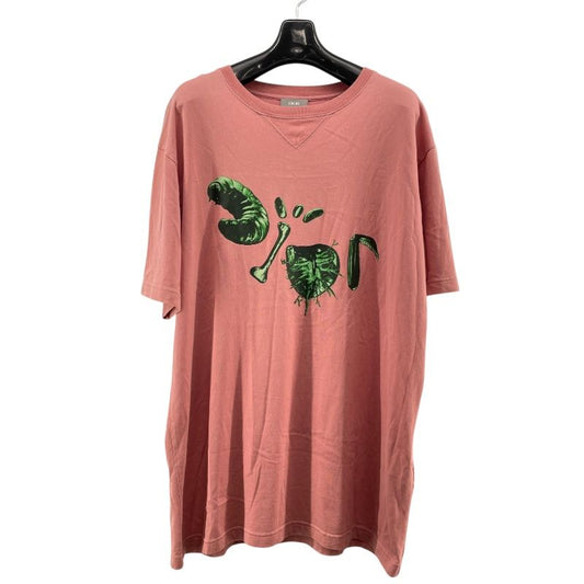 Christian Dior x Cactus Jack Logo Print T-Shirt - Pink Cotton M